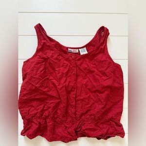 Faded Glory Red Tank Top